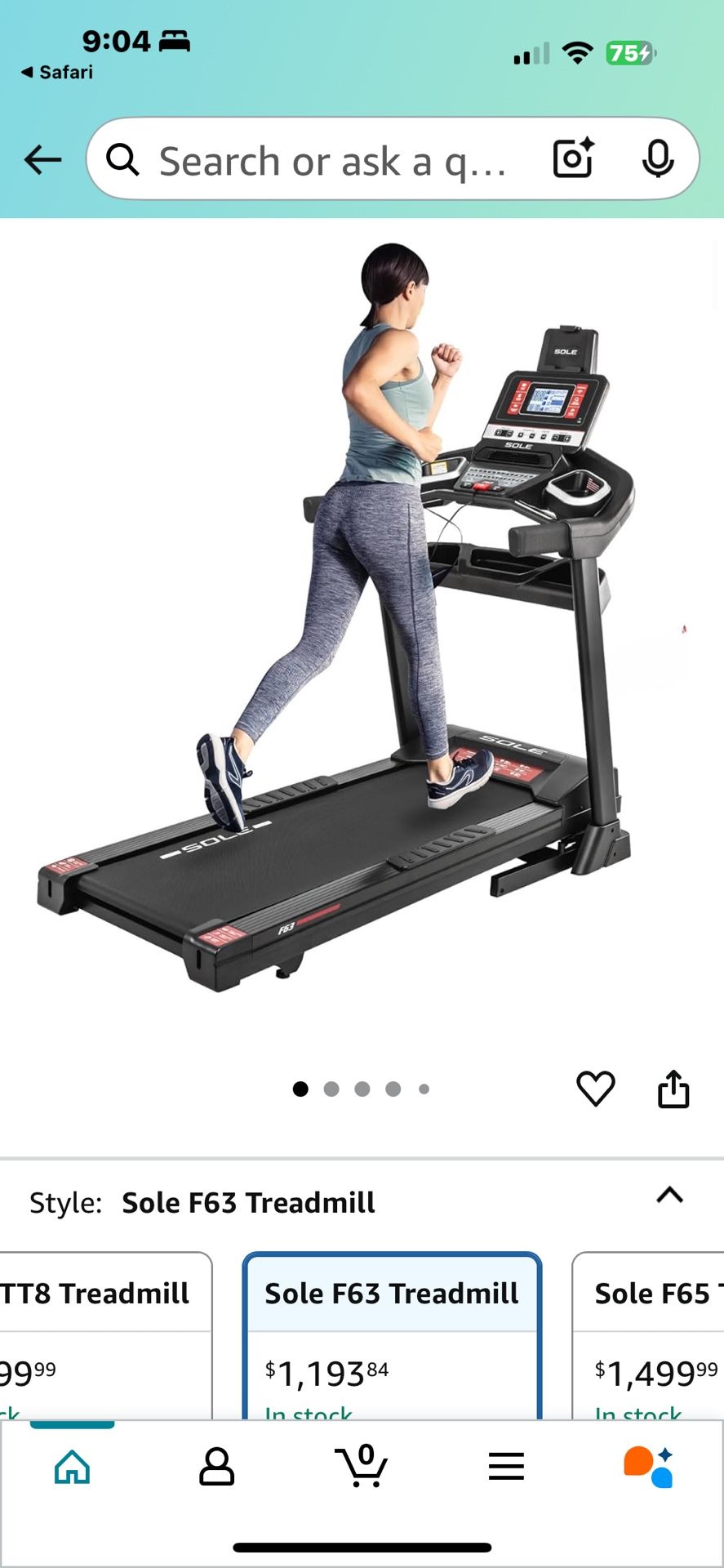 Sole F63 Treadmill ( Free )