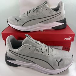NEW Puma Men's Disperse Sneaker Shoes - Gray - Size 8.5/ 9/ 11/ 12