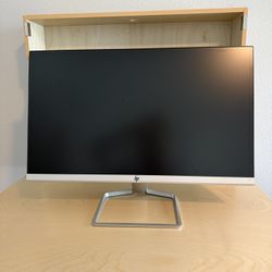 HP - 23.8" Monitor - Natural Silver