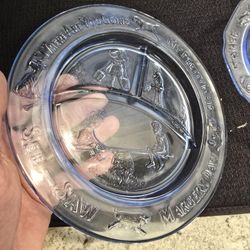 Vintage Nursery Rhyme Glass