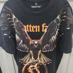 NWT Forgotten Faces Men's Oversized XL Tshirt Eagle - Graphics on both sides.  DS 

Pick up 77095 near Telge/West