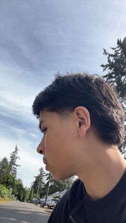 10$ hair cut