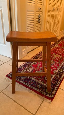 Pottery Barn Tibetan Counter Stool - 27 inches