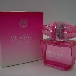 Versace Bright Crystal Absolu 90ml / 3floz 99% Full Includes Box