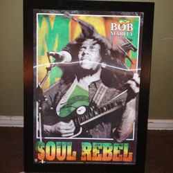Bob Marley Picture Two Pictures In One