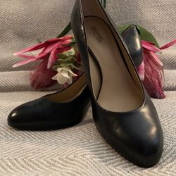 Michael Kors, Black, Round Toe, Pumps