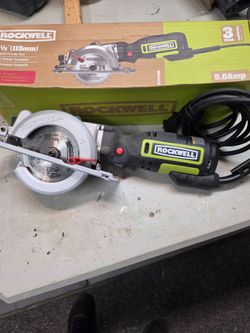 Rockwell 4-1/2" Compact Circular Saw 5.0 Amp