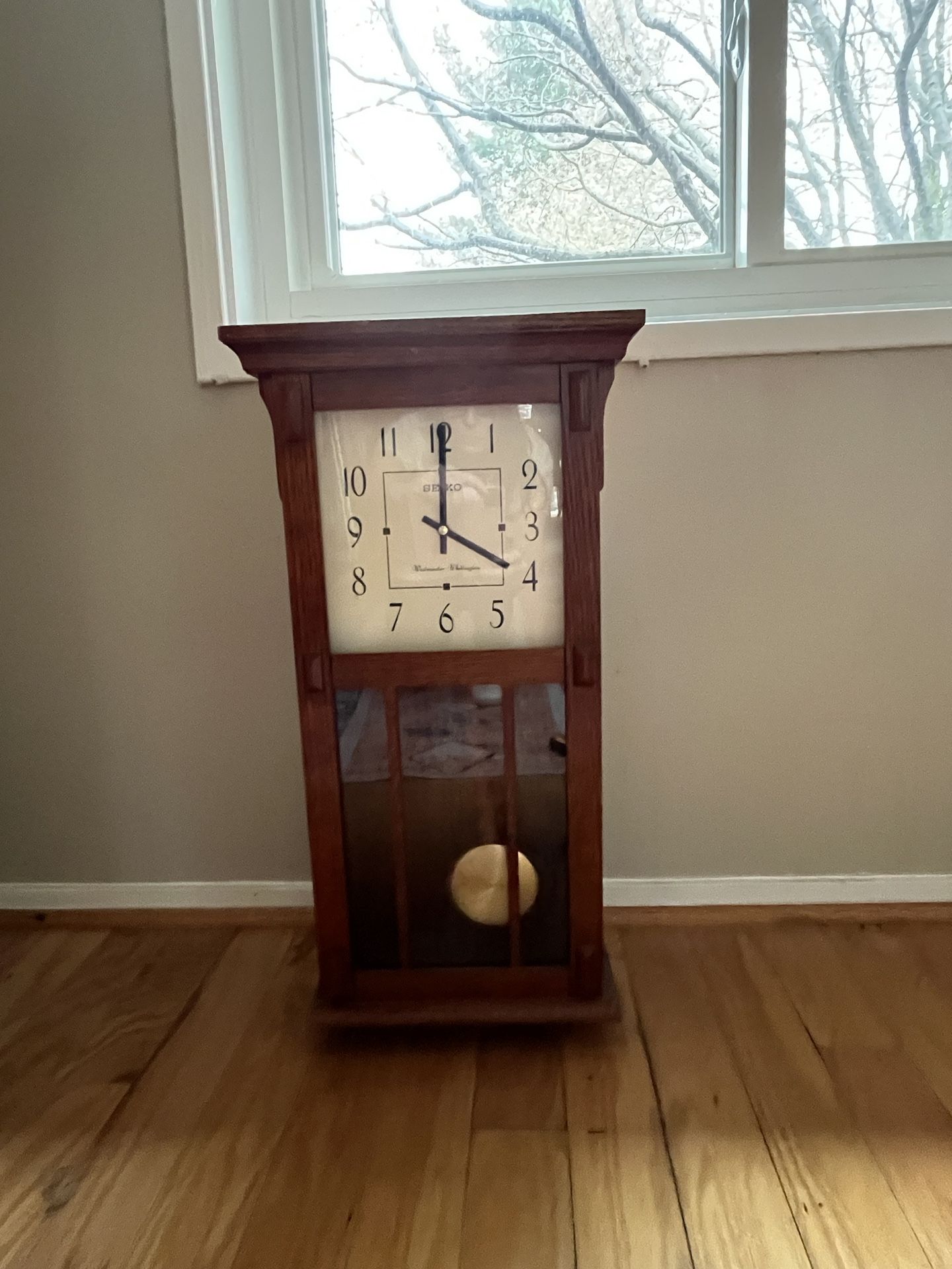 SEIKO Pendulum Wall Clock - 2 chimes