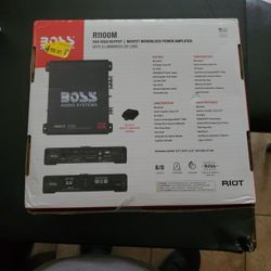 Automotive Subwoofer Monobock Amplifier 