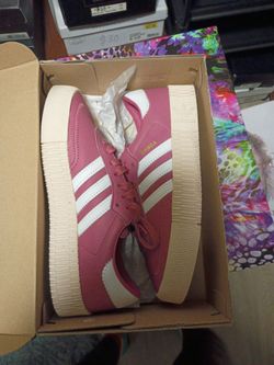 Adidas Samba Sneakers Pink White