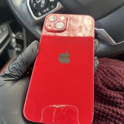 Unlocked Red iPhone 13