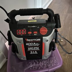 Portable Jumpbox + Air pump 