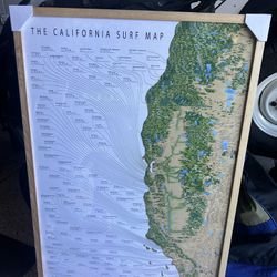 California surf map