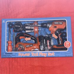 Kids Power Tool Play Set 18 Pcs.
