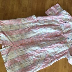 Nueva Bata Talla 3x55%algodon Y 45 Poliéster Tiene Botones De Clip Y Tiene Sus Bolsas Pot Afuera