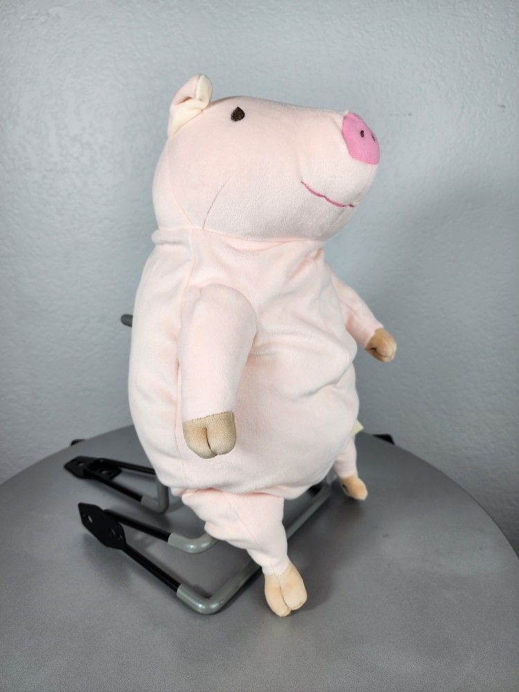 14" Shinada Global Mochi Pink Pig Plush