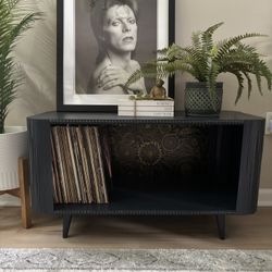 Mid Century Style Record Console