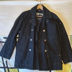 Men’s G-Star Denim Peacoat Size M