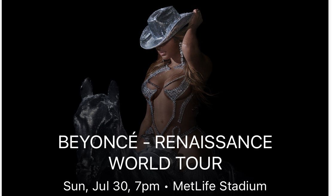 Beyoncé tickets For Sale