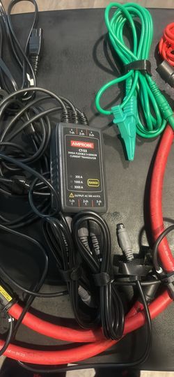 AMPROBE CT-53 3000A FLEXIBLE 3-SENSOR CURRENT TRANSDUCER