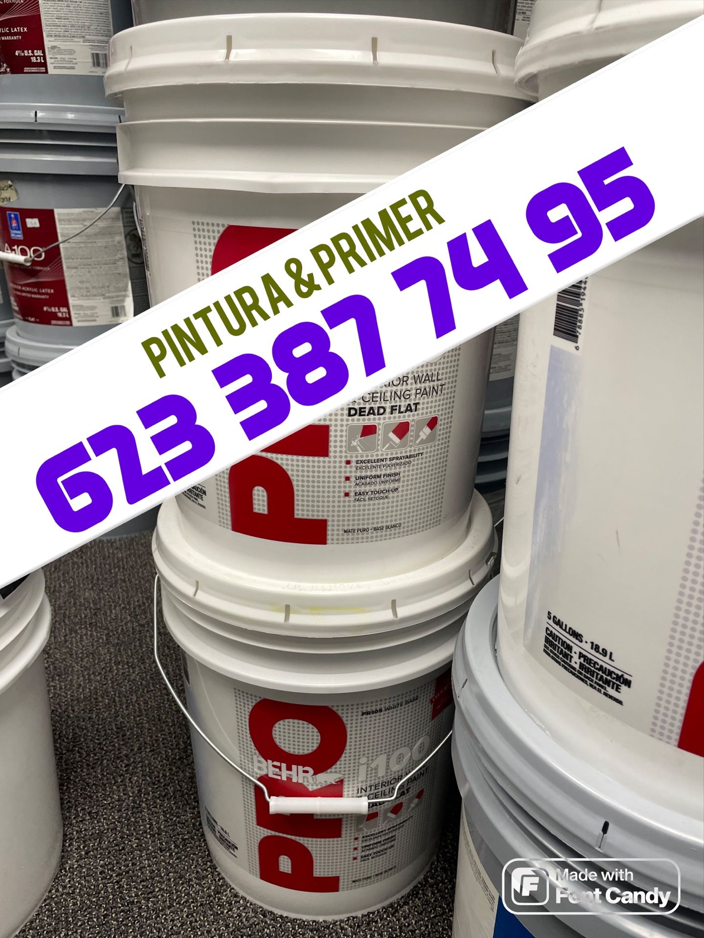 White Paints Primee