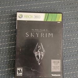 Elder Scrolls Skyrim Xbox 360 