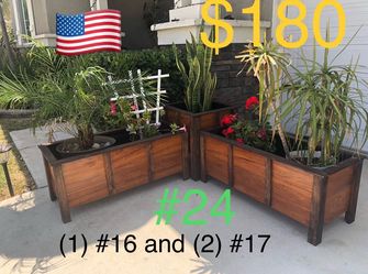 Plater box bed garde raised pots