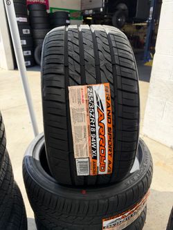 255/35R18 arroyo grand sport a/s installation and balance include