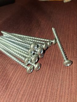 316 15pc stainless steel phillips 2 1/2 inch rust proof screws