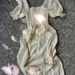 GAP White linen Dress