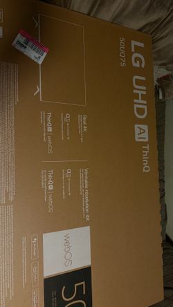 Brand new LG 50’’ 4K UHD Smart TV