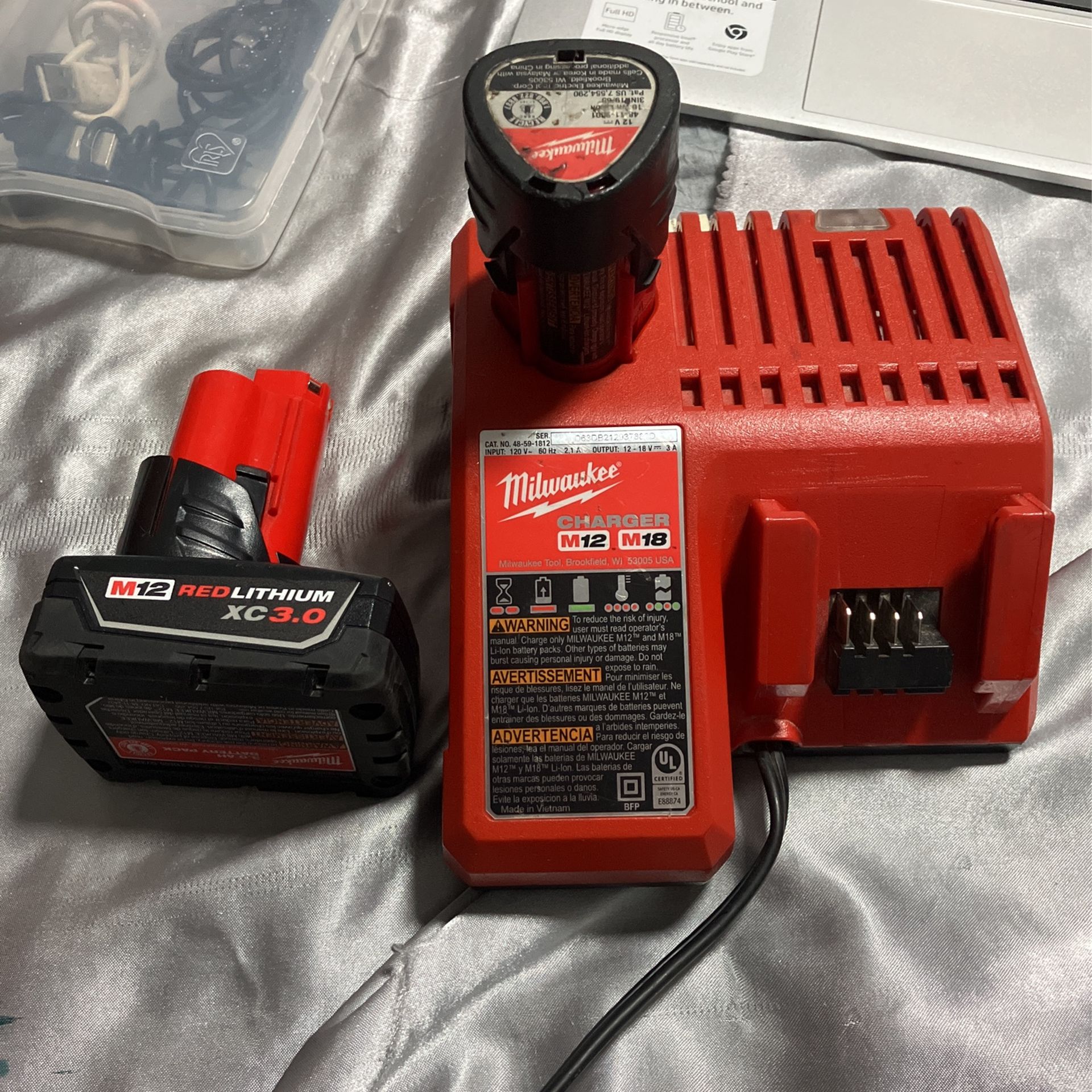 Milwaukee M12,m18 Battery Charger 