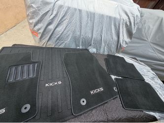 Nissan Kicks Front and Rear Floor Mats plus Cargo Mat