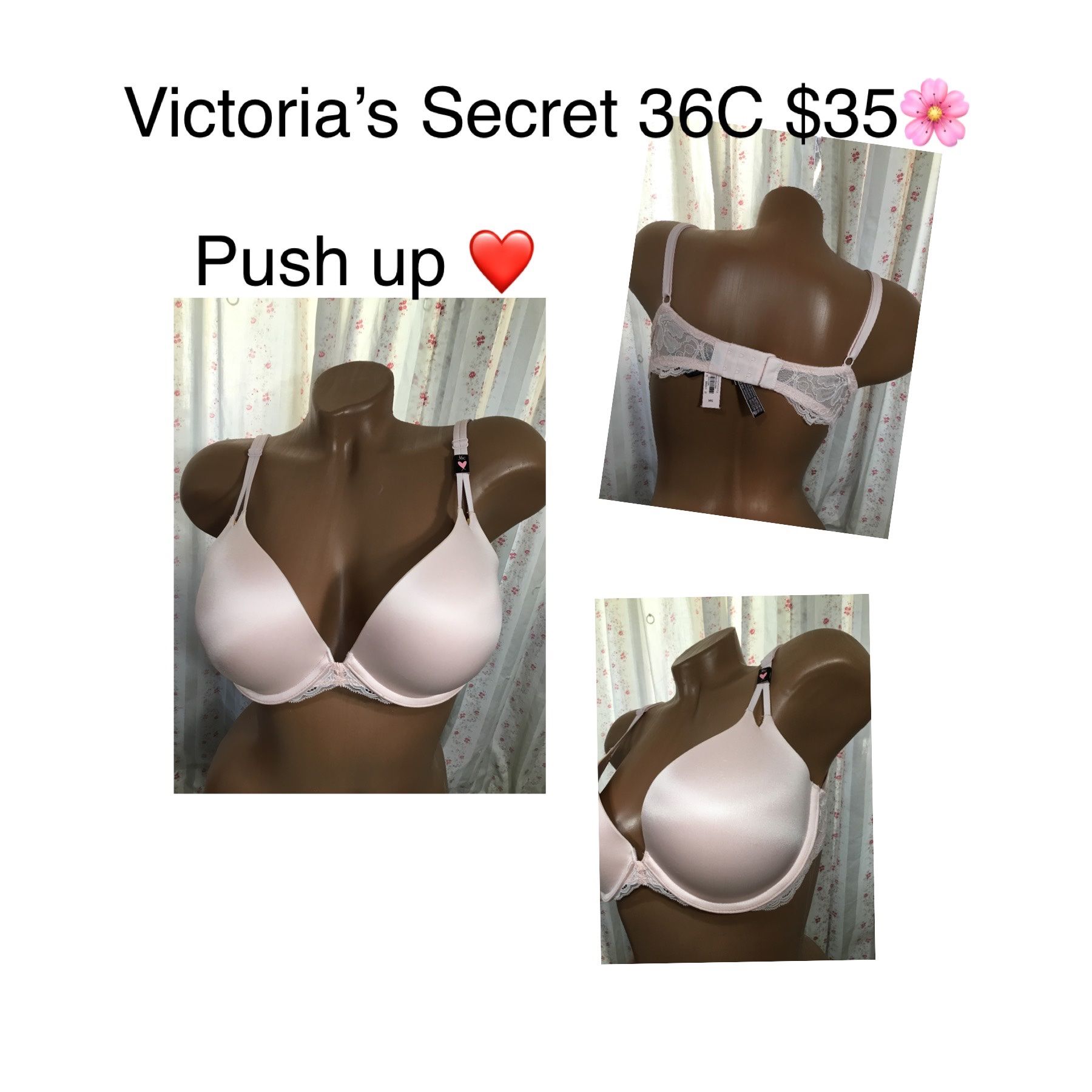 New Bra Victoria Secret Size 36c Push Upfirm Price No Offers Please for  Sale in Los Angeles, CA - OfferUp