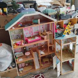Wooden Doll House Hand Made