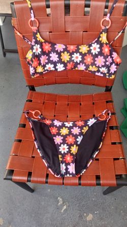 Floral Print Two-Piece Bikini Set