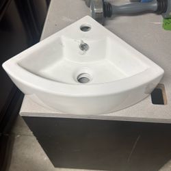 Small Corner Sink