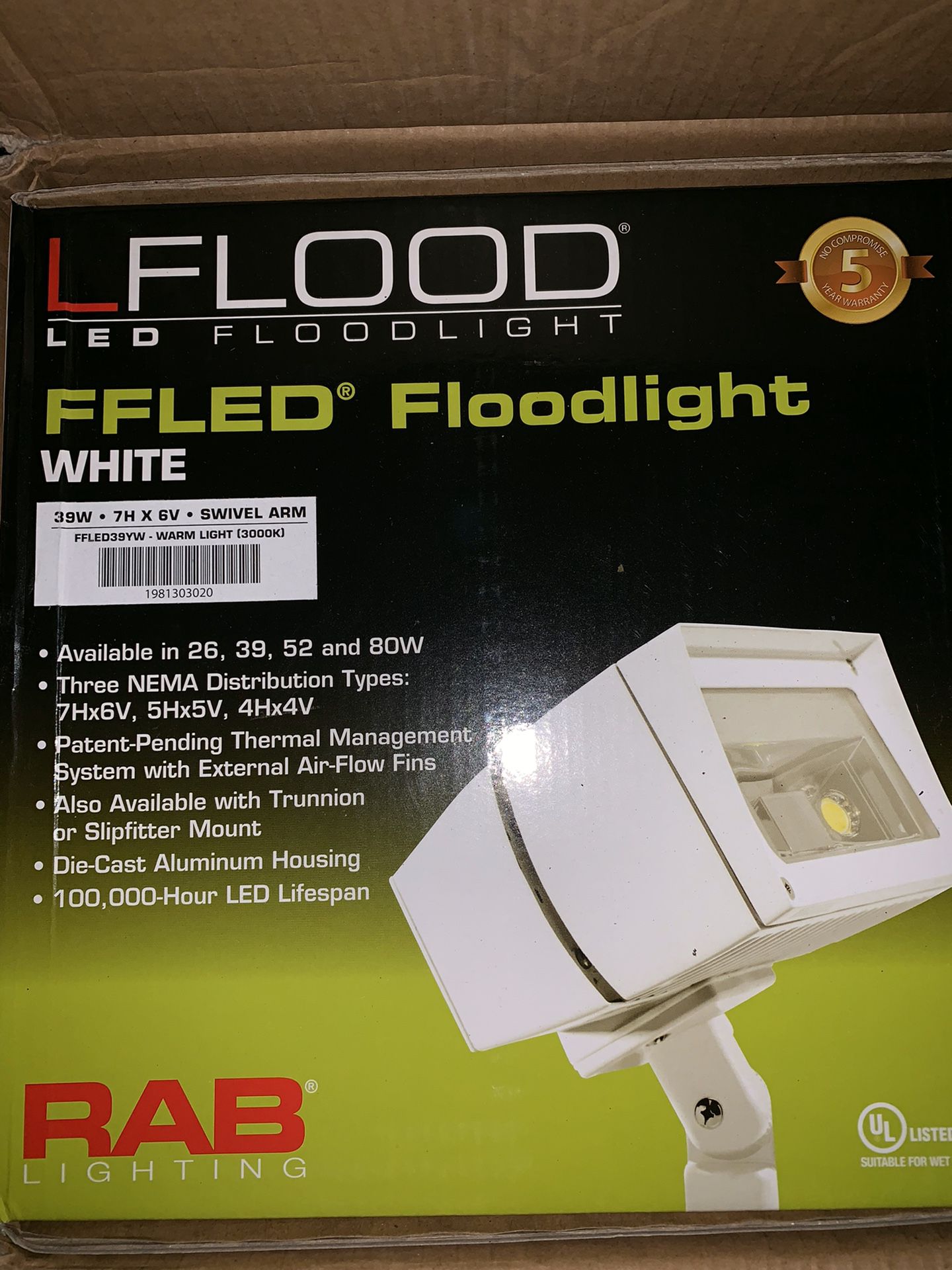 RAB LED Light Floodlight NEW Flood Light