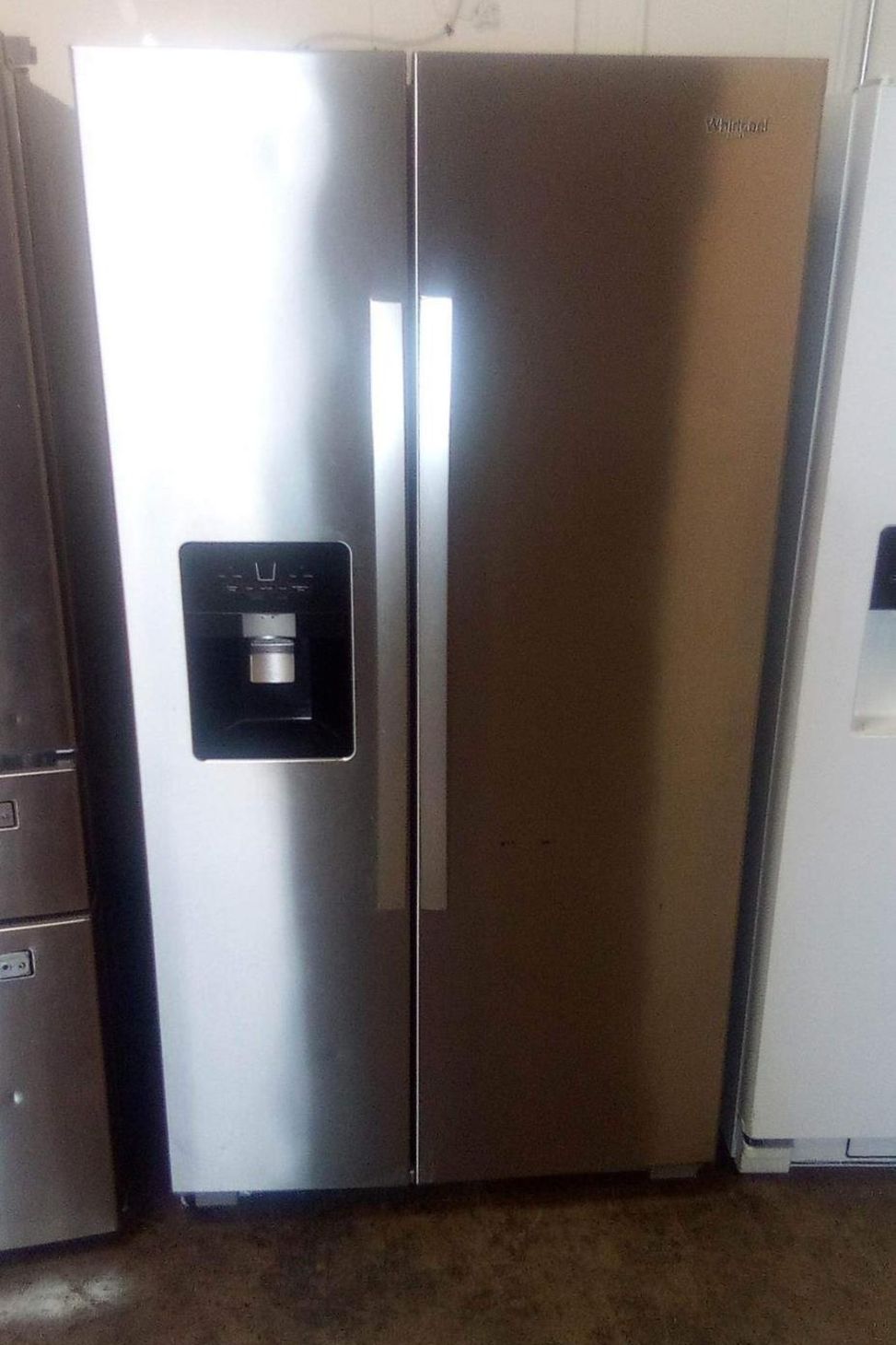 Whirlpool Side By Side Stainless Refrigerator Fridge