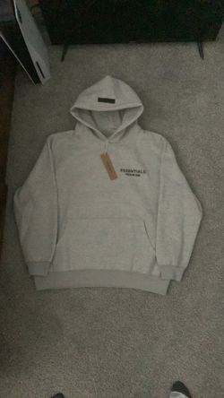 Grey essentials fear of God hoodie