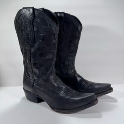 Cody James Harrisburg Snip Toe Western Cowboy Boots Men Size 8.5D
