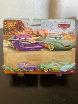 Disney Pixar cars race to celebration