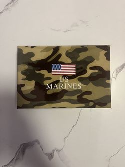 Marine Corps Watch, Knife, Pen & Wallet Set