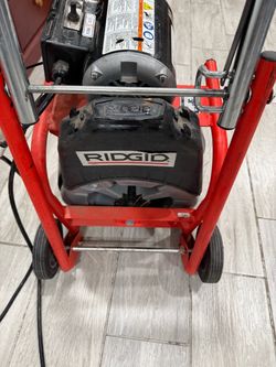 Rigid drain cleaner