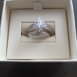 925 Silver Rings Set