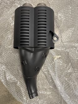 Rare 2013 Ducati Monster 1100 EVO Diesel OEM Black Exhaust Muffler Canister
