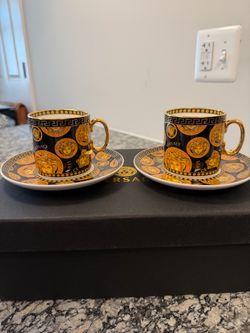 Versace Tea Cup Set of 2