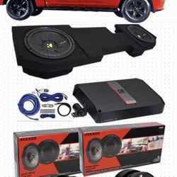 DODGE RAM 4 DOORS FULL BASS AND VOICE PACKAGE KICKER AUDIO INSTALLED