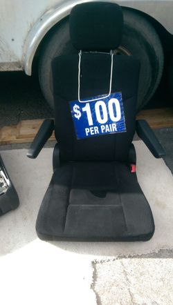 Automotive seats, new take out's..