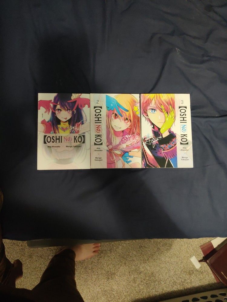 Oshi No Ko English Manga Volumes 1-3